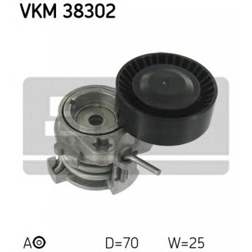 VKM 38302 SKF Натягувач поліклинового ременя